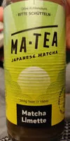 中的糖分和营养成分 Ma tea