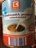 Zuckermenge drin Kondensmilch gezuckert
