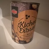 Quantité de sucre dans Kichererbsen
