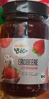 Suhkru kogus sees Bio Erdbeere Fruchtaufstrich 75
