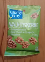 Quantité de sucre dans Genuss Plus Walnusskerne