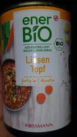 Zucker und Nährstoffe drin Rossmann erner bio