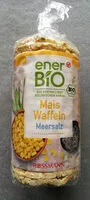 入っている砂糖の量 Mais Waffeln Meersalz