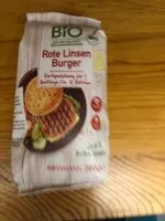 入っている砂糖の量 Rote Linsen Burger