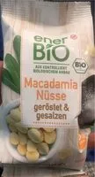 İçindeki şeker miktarı Macadamia Nüsse