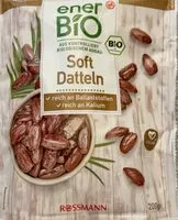 入っている砂糖の量 Soft Datteln