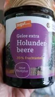 Sokerin määrä sisällä Gelee extra Holunderbeere