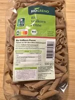 含糖量 Bio Vollkorn Penne