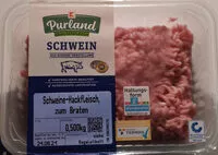 Suhkru kogus sees Schweine-Hackfleisch zum Braten