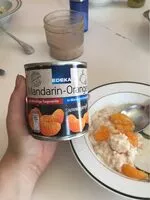 चीनी की मात्रा Mandarin-Orangen