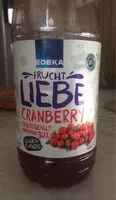 Jumlah gula yang masuk Frucht Liebe Cranberry