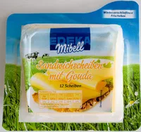 Quantité de sucre dans Sandwichscheiben mit Gouda