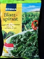 चीनी की मात्रा Blattspinat