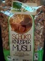 Jumlah gula yang masuk Schoko Knusper Müsli