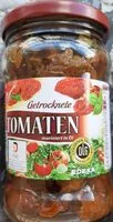 चीनी की मात्रा Getrocknete Tomaten