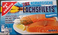 İçindeki şeker miktarı Norwegische Lachsfilets