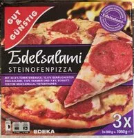 चीनी की मात्रा Edelsalami Steinofenpizza