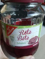 Zuckermenge drin Rote Bete Scheiben