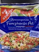 入っている砂糖の量 Pfannengemüse Französische Art