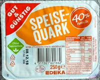 Quantité de sucre dans K-Speisequark-0,99€/2.9