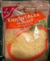 Geriebener emmentaler