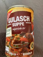 Sokerin määrä sisällä Gulaschsuppe, ungarische Art