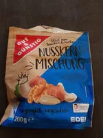 Suhkru kogus sees Nusskernmischung