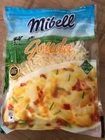 Quantité de sucre dans Gouda gerieben