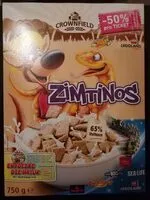 Sokerin määrä sisällä Zimtinos