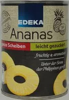 Sokerin määrä sisällä Ananas
