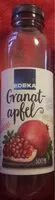 入っている砂糖の量 Granatapfelsaft