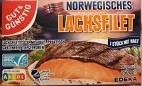 Suhkru kogus sees Norwegisches Lachsfilet