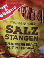 चीनी की मात्रा Salzstangen