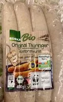 Quantité de sucre dans Original Thüringer Rostbratwurst