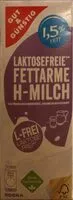 Cantidad de azúcar en Laktosefreie fettarme h- Milch 1,5