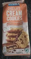 Zuckermenge drin Chocolate cream cookies