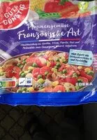 入っている砂糖の量 Pfannengemüse französische Art