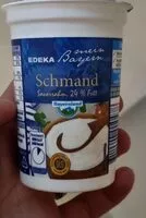 Sokerin määrä sisällä Schmand