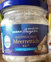Sokerin määrä sisällä Bayerischer Meerrettich