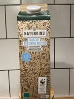 Sokerin määrä sisällä Frische fettarme Milch