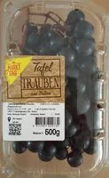चीनी की मात्रा Tafel Trauben aus Italien