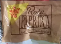Zuckermenge drin Rote Paprika