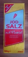 Zuckermenge drin Jodsalz