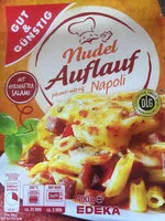 Suhkru kogus sees Nudel Auflauf Napoli