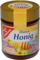 Suhkru kogus sees Blütenhonig Flüssig