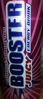 Sokerin määrä sisällä Booster Juicy Energy Drink