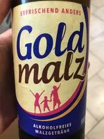 Zucker und Nährstoffe drin Gold malz