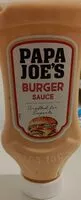Sokerin määrä sisällä Papa Joe's Burger Sauce