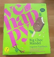 Cantidad de azúcar en Big Choc Mandel