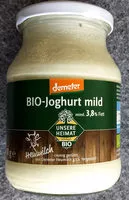 Zuckermenge drin Bio-Joghurt mild